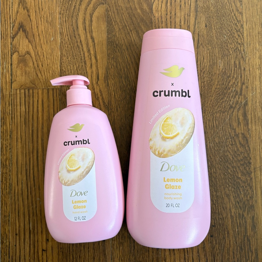 Dove x Crumbl Limited Edition Lemon Glaze Set